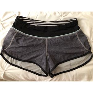Lululemon Grey Speed Shorts